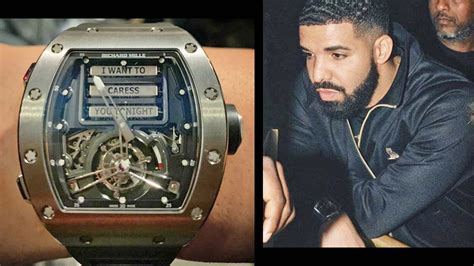 richard mille i lust to caress your body|Drake Wore An Insane $750,000 Watch To Game 5 That .